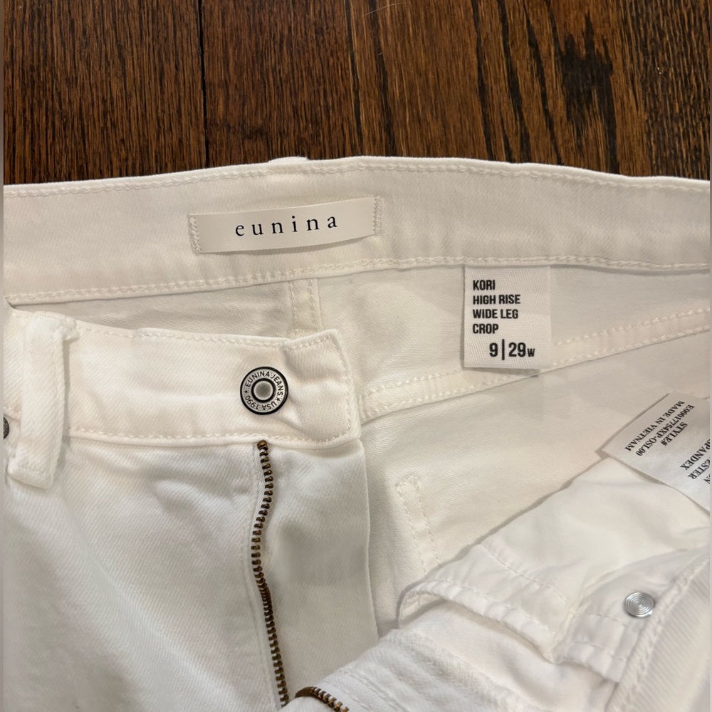 Excellent condition white jeans smoke free home
